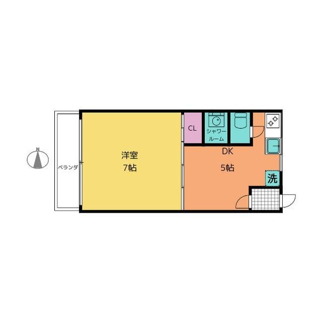 ガーデン杉並 102 間取り図