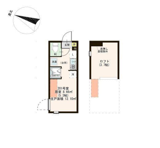 ソレイユテラス東十条 0201