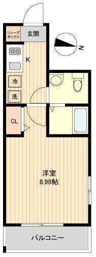 アーバハイツ扇大橋 0209 間取り図