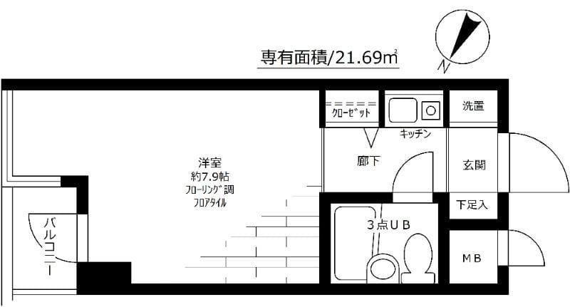 ステージファースト西早稲田 601
