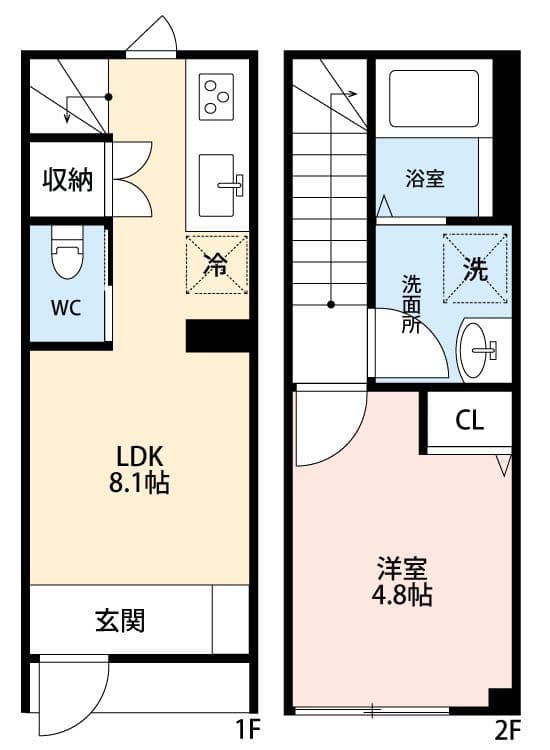 MOK-TERRACE大泉学園 102 間取り図