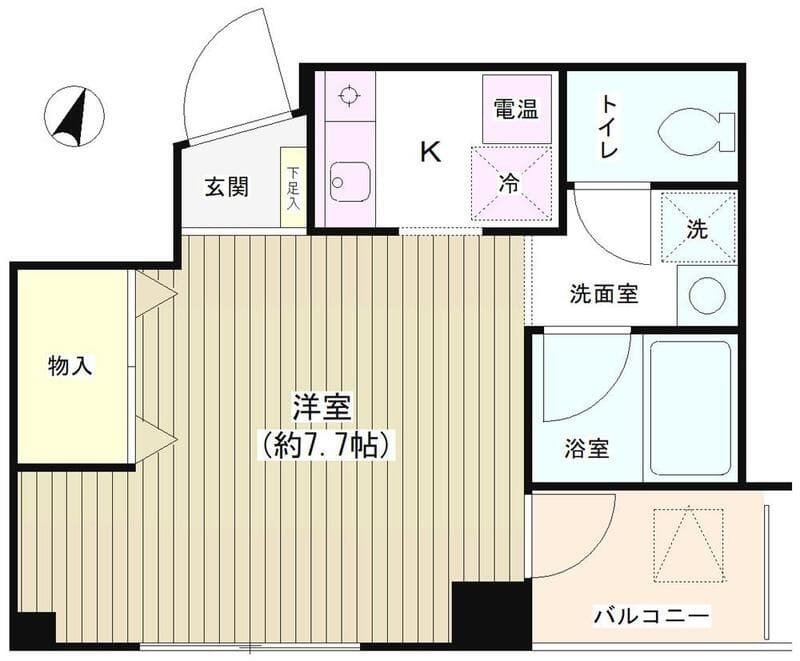 TKR神田多町 601 間取り図