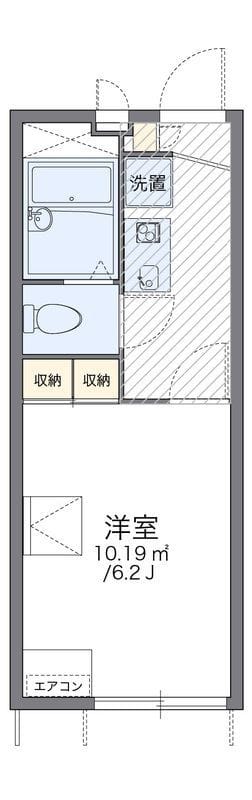 レオパレスラ エスペランサ 110 間取り図
