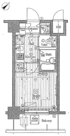 グランド・ガーラ五反田 607
