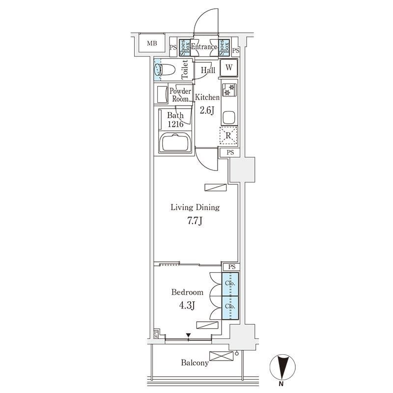 フロンティアレジデンス錦糸公園 403