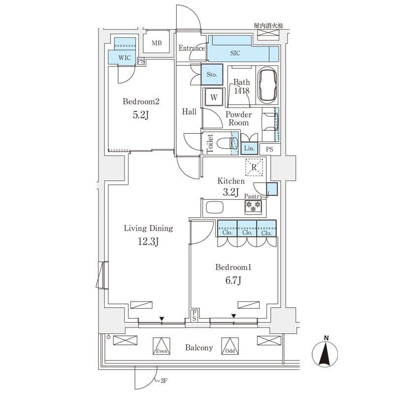 フロンティアレジデンス錦糸公園 513