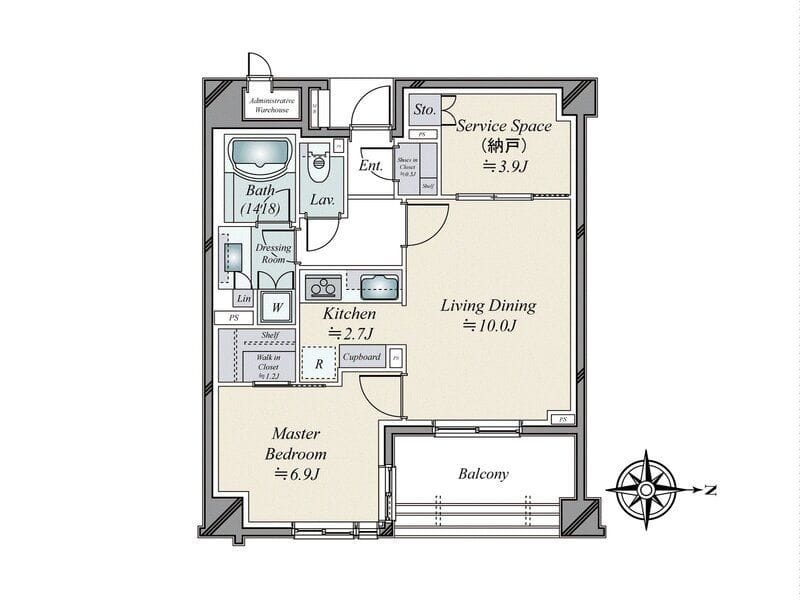 パークコート高輪ヒルトップレジデンス 401