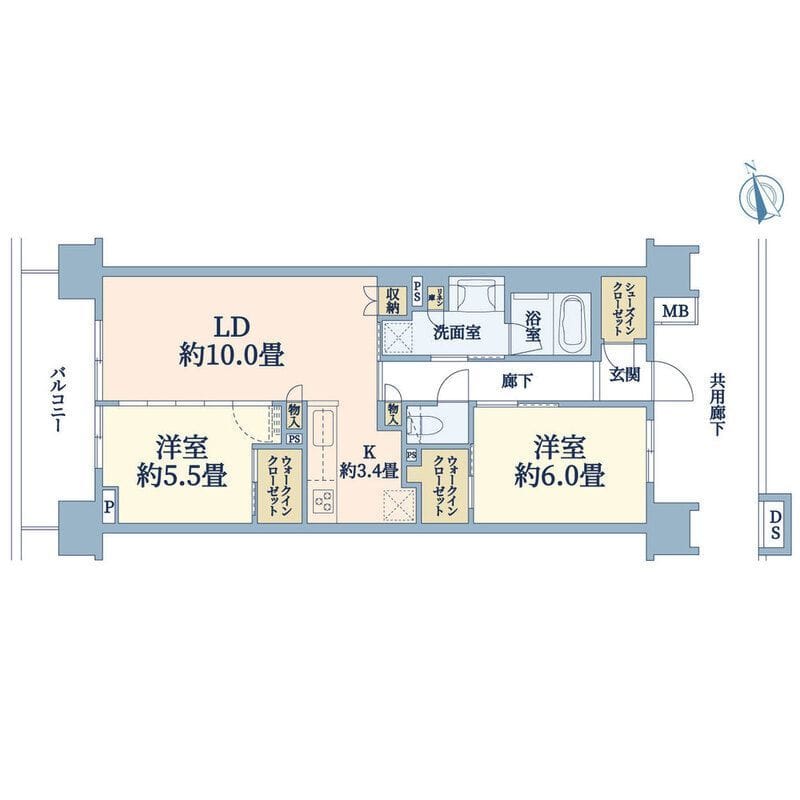 バウス西大島の写真