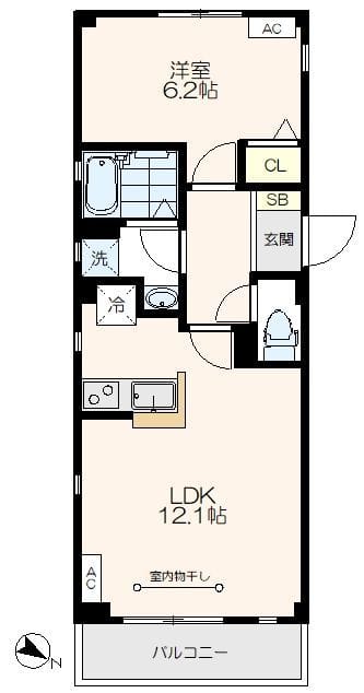 プレシャス南麻布 301 間取り図
