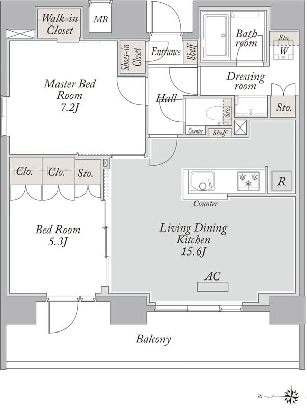 ラクラス浅草 1202
