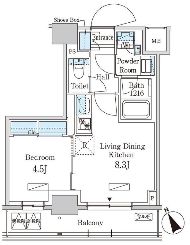 パークアクシス日本橋茅場町ステーションゲート 1002