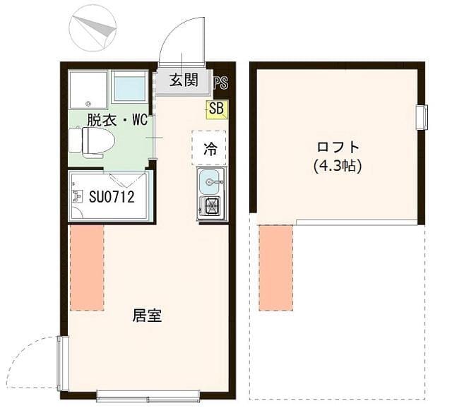 ハーモニーテラス白鷺Ⅱ 207