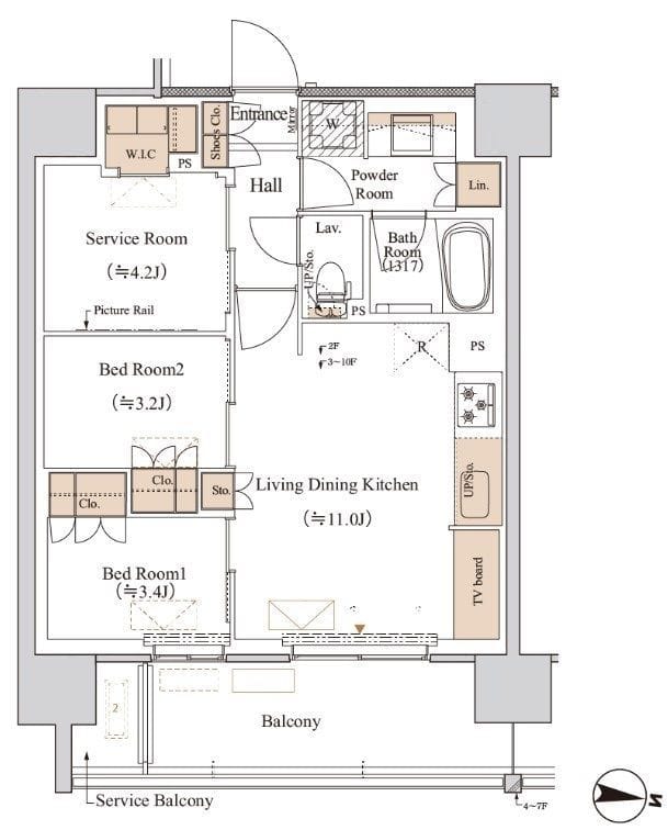 ブランシエスタ木場 0604