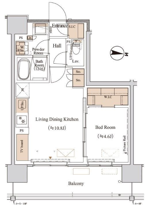 ブランシエスタ木場 1001