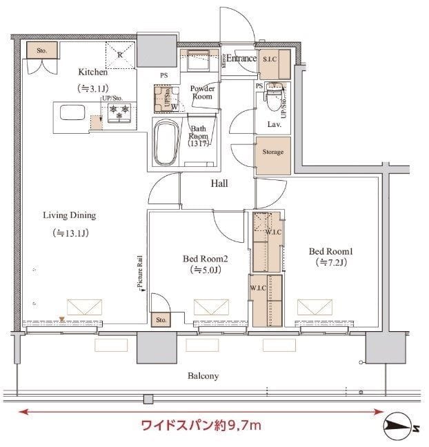ブランシエスタ木場 1101