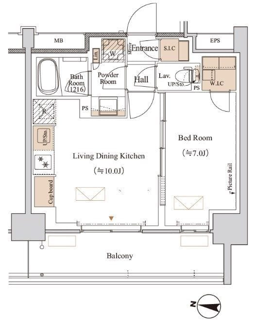 ブランシエスタ木場 1104