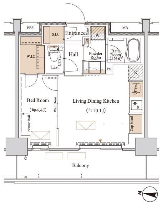 ブランシエスタ木場 1105