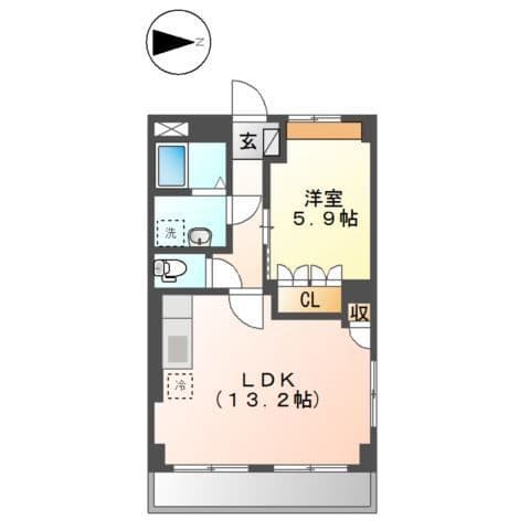 マスターピース 201 間取り図