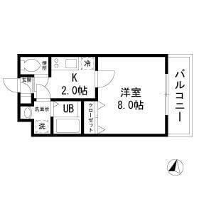 リヴェール 305 間取り図