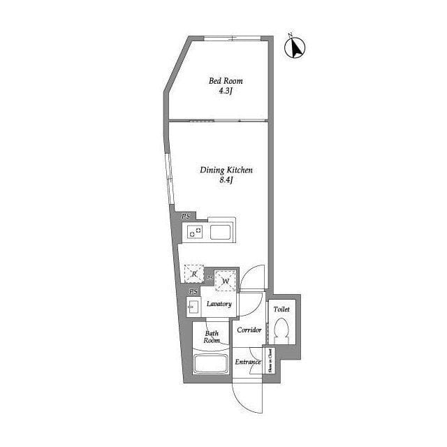 グローリオシェルト四谷坂町 201