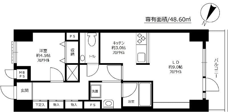 クレベール西新宿 602