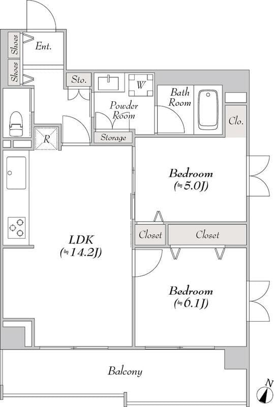 ルミークアン本郷 201