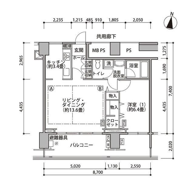 東雲キャナルコートCODAN17号棟 0506