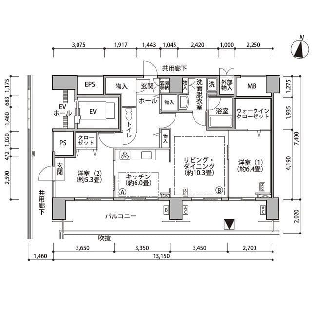 東雲キャナルコートCODAN17号棟 0807