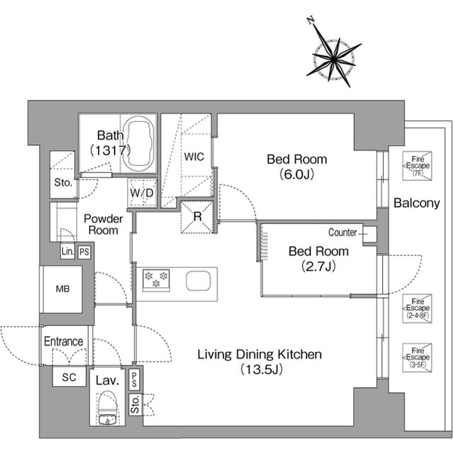 バウスフラッツ蔵前 0603