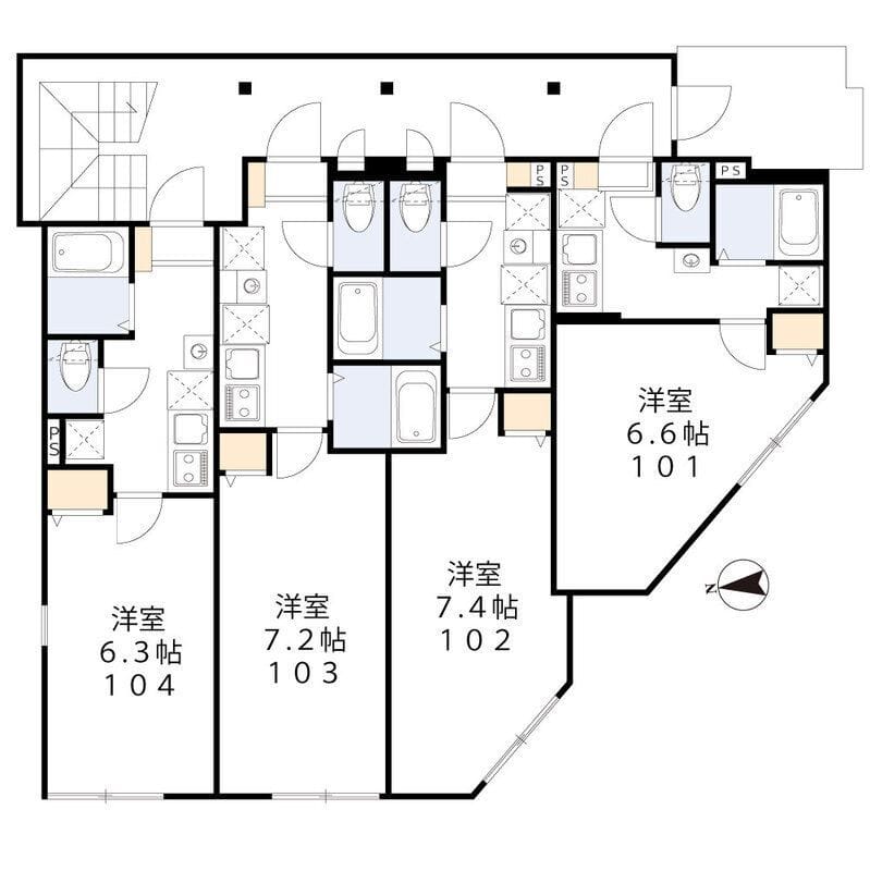 ティーグル足立島根 104