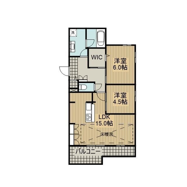 ソフィア南流山 201 間取り図