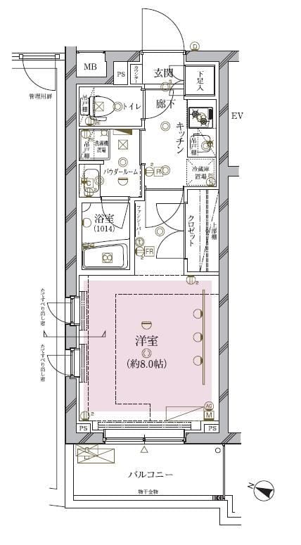 クレイシア目黒碑文谷 501
