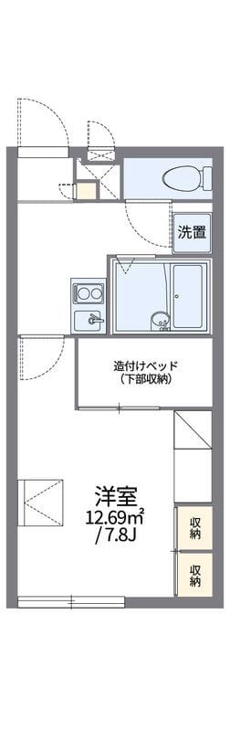 レオパレスグリーンヒルズライフ 106 間取り図