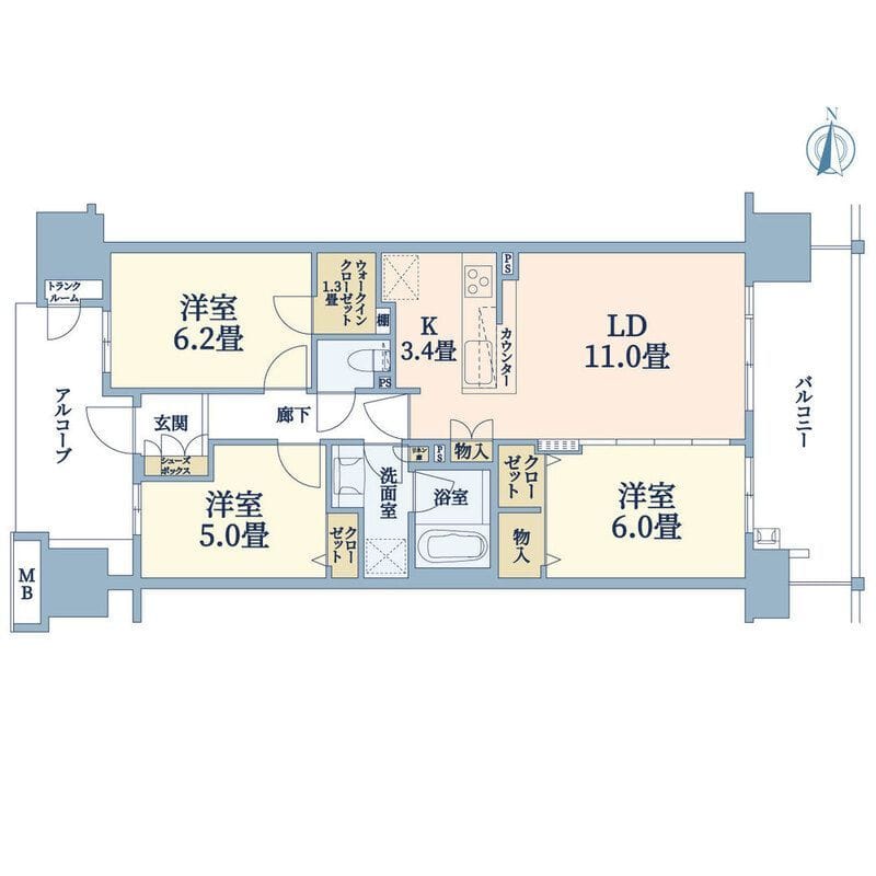 東京フロンティアシティアーバンフォートイーストブロックの写真