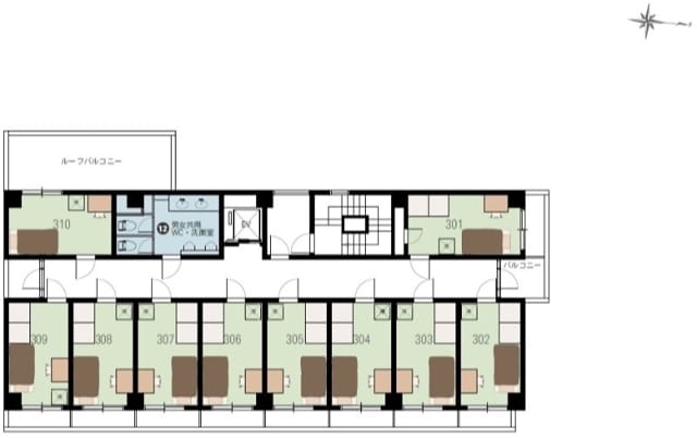シェアス五反野 305