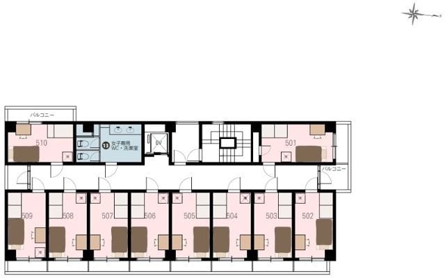 シェアス五反野 509