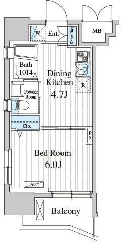 Totsu Residence Kaminarimon 203