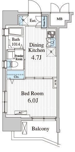 Totsu Residence Kaminarimon 904