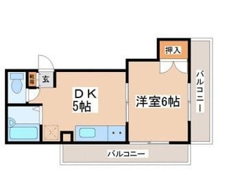 協栄ビル 402 間取り図