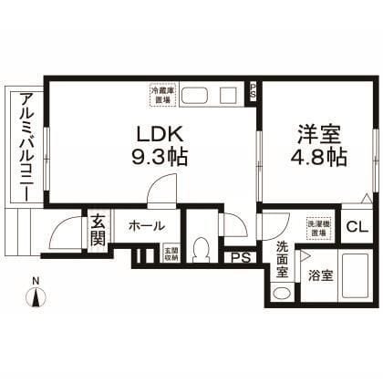 プログレス田端 102 間取り図