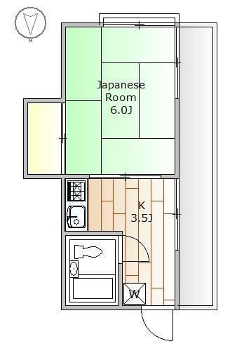 レッドハウス 1F