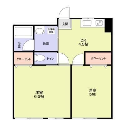 ダイヤモンドレジデンス東日暮里第二 502 間取り図