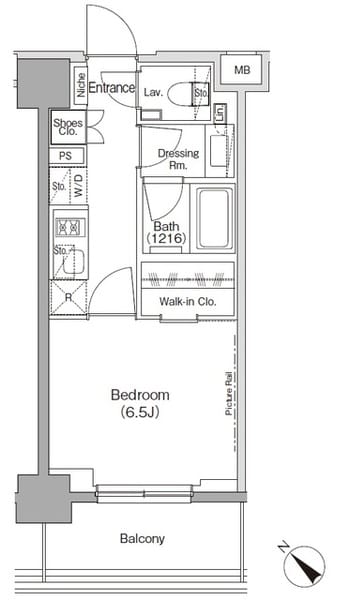 ザ・パークハビオ月島フロント 503