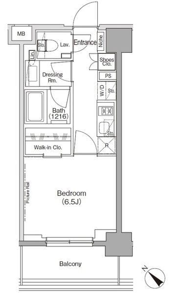 ザ・パークハビオ月島フロント 504