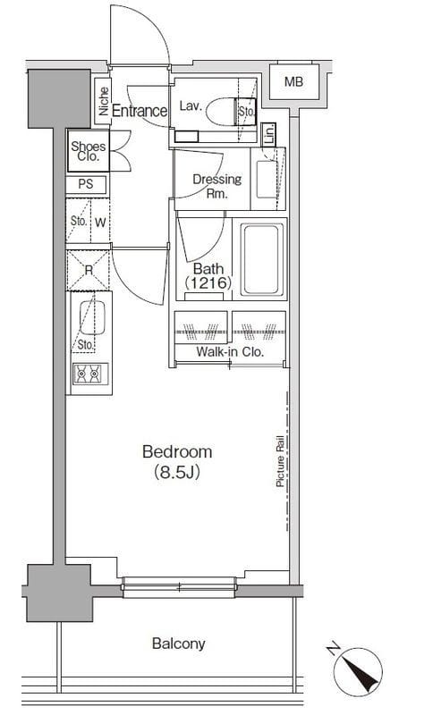ザ・パークハビオ月島フロント 605