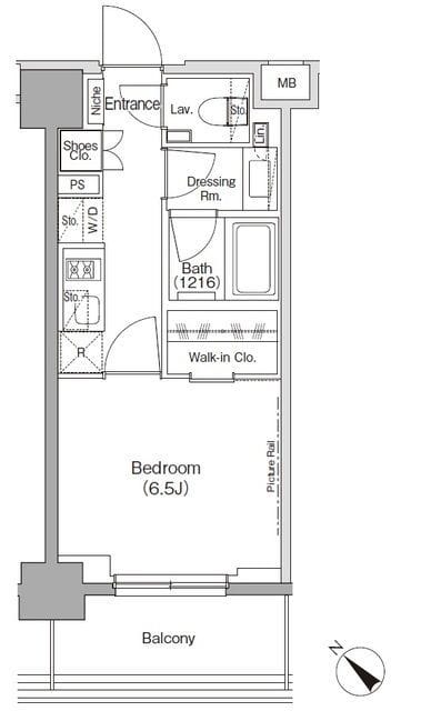 ザ・パークハビオ月島フロント 803