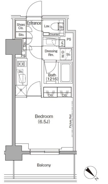 ザ・パークハビオ月島フロント 810