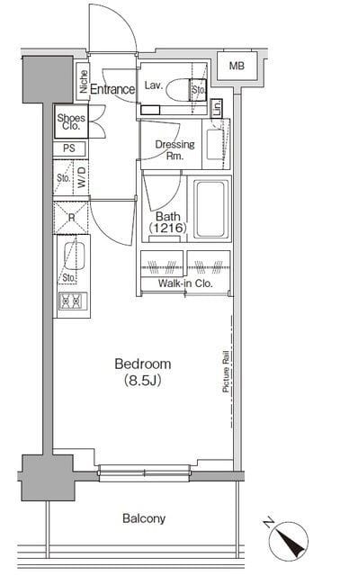 ザ・パークハビオ月島フロント 905