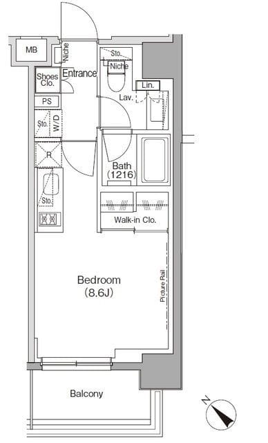 ザ・パークハビオ月島フロント 906