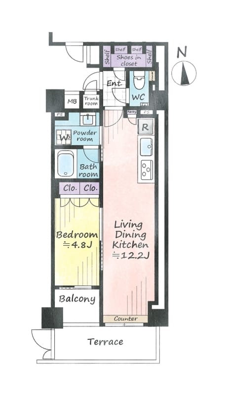 Brillia恵比寿id 106
